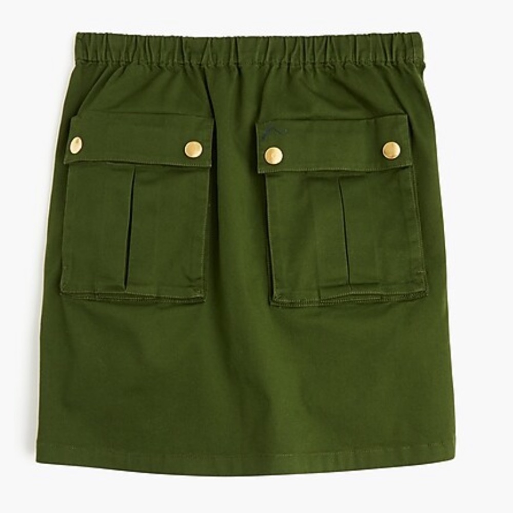 Jcrew front pocket mini skirt